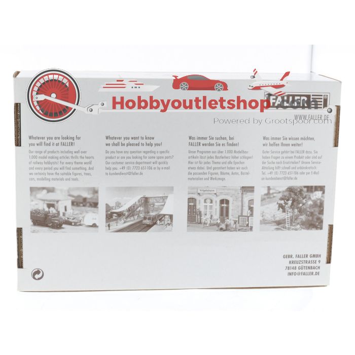 Schalen H0, TT, N en Z Faller 180691 grasstrooiapparaat Gras-Fix met Busch 7372 wildgras en Noch 08340 weide gras #5556 - sku: 20240417020734 - Gebraucht - Wie Neu - Bild 5