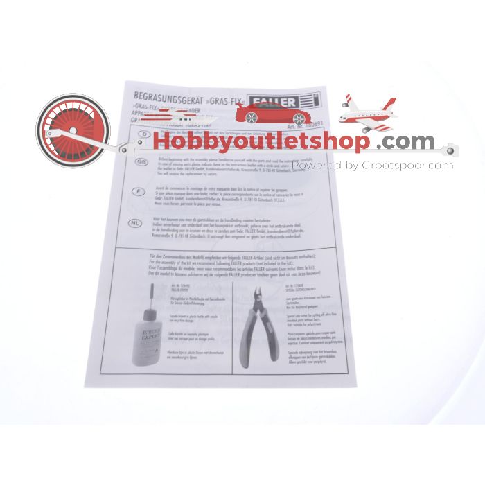 Schalen H0, TT, N en Z Faller 180691 grasstrooiapparaat Gras-Fix met Busch 7372 wildgras en Noch 08340 weide gras #5556 - sku: 20240417020734 - Gebraucht - Wie Neu - Bild 10