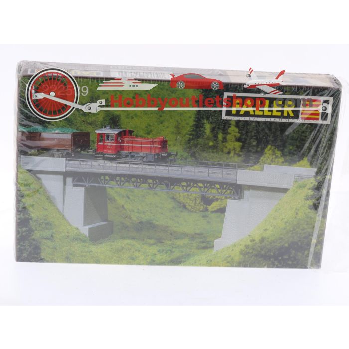 Schaal N Noch 61650, 60840, 61640, 34410 en Faller 222589 set landschap crêpe, steunbalken/voeten, brug en tunnelportalen #5562 - sku: 20240418024345 - Gebraucht - Sehr guter Zustand - Bild 2