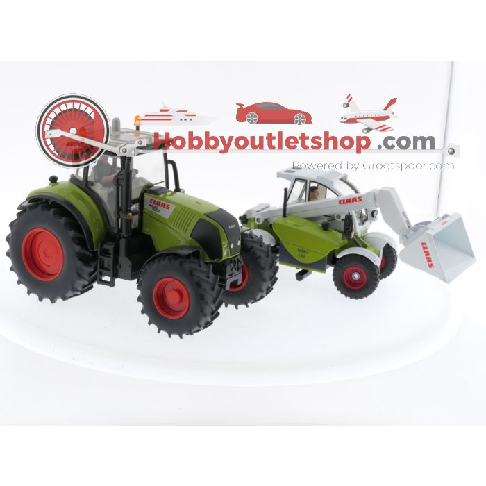 Schaal 1:32 Siku 3261 & Claas Axion 850 & SIKU 4851 Claas Targo C 50 #4011 - sku: 20240418104915 - Used - Like new - Photo 3