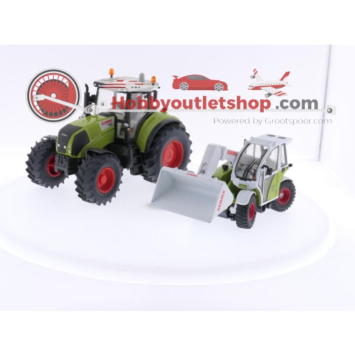 Schaal 1:32 Siku 3261 & Claas Axion 850 & SIKU 4851 Claas Targo C 50 #4011 - sku: 20240418104915 - Used - Like new - Photo 4