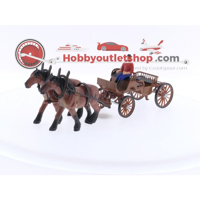 Schaal 1:32 Siku 4671 Carriage with Horses #4020 - sku: 20240419090146 - Used - Very good condition - Photo 5