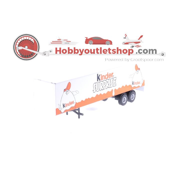 Schaal 1:50 Lion Car Set 3 aanhangers: Hoepman, Kinder Surprise, Autodrop #4132 - sku: 20240508013322 - Gebruikt - Zeer goede staat - Afbeelding 6