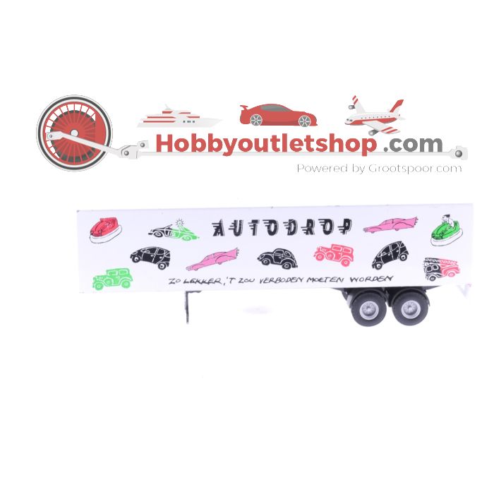 Schaal 1:50 Lion Car Set 3 aanhangers: Hoepman, Kinder Surprise, Autodrop #4132 - sku: 20240508013322 - Gebruikt - Zeer goede staat - Afbeelding 4