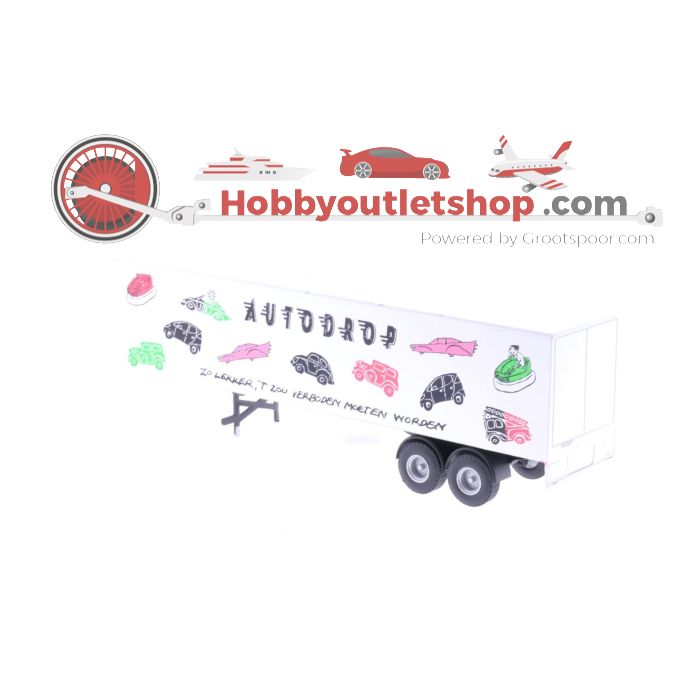Schaal 1:50 Lion Car Set 3 aanhangers: Hoepman, Kinder Surprise, Autodrop #4132 - sku: 20240508013322 - Gebruikt - Zeer goede staat - Afbeelding 2