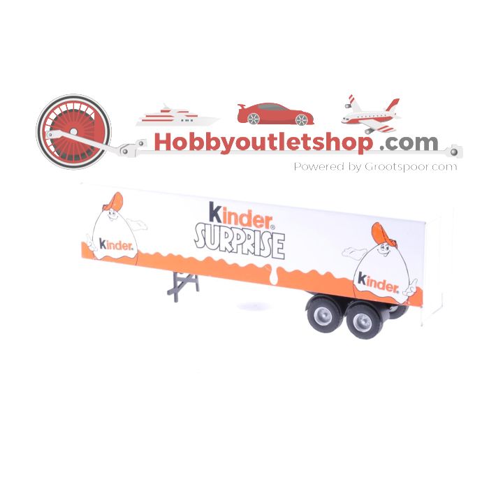 Schaal 1:50 Lion Car Set 3 aanhangers: Hoepman, Kinder Surprise, Autodrop #4132 - sku: 20240508013322 - Gebruikt - Zeer goede staat - Afbeelding 5