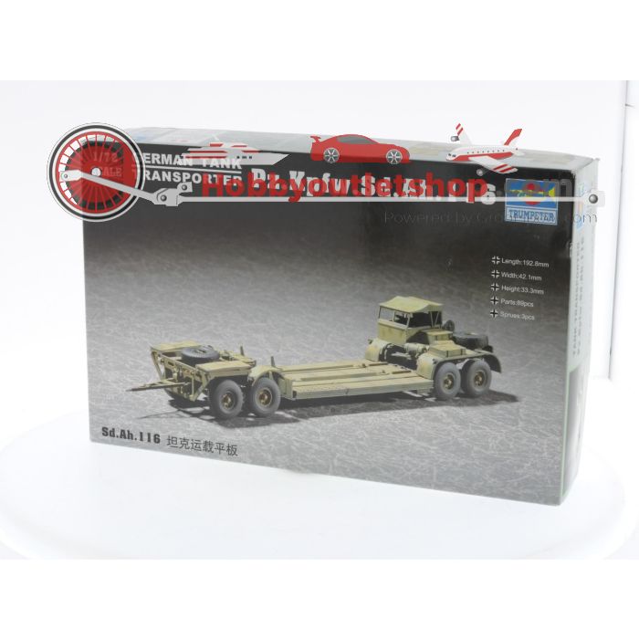Schaal 1:72 Trumpeter Nrs. 07244 07249 07253 3 bouwpakketten diverse duitse pantzer voertuigen 2e wereldoorlog. #4160 - sku: 20240516121408 - Gebruikt - Nieuwstaat - Afbeelding 3