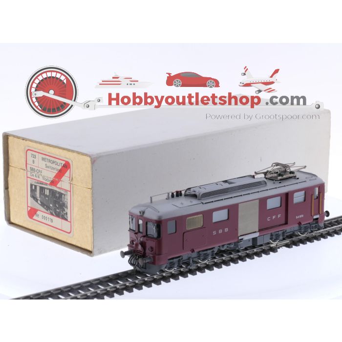 Schaal H0 Metropolitan 733B elektrische locomotief De 4/4 van de SBB #P188 - sku: 20240607013902 - Gebraucht - Wie Neu - Bild 10