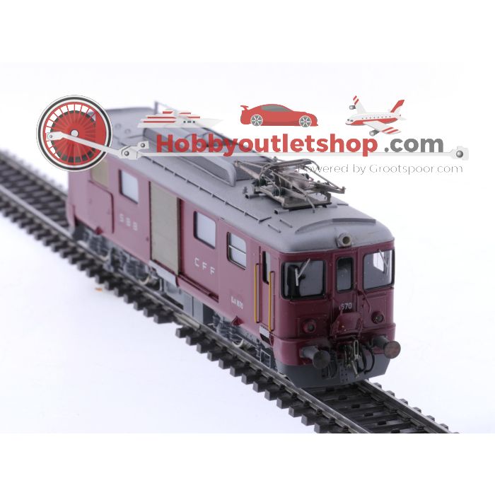 Schaal H0 Metropolitan 733B elektrische locomotief De 4/4 van de SBB #P188 - sku: 20240607013902 - Gebraucht - Wie Neu - Bild 2
