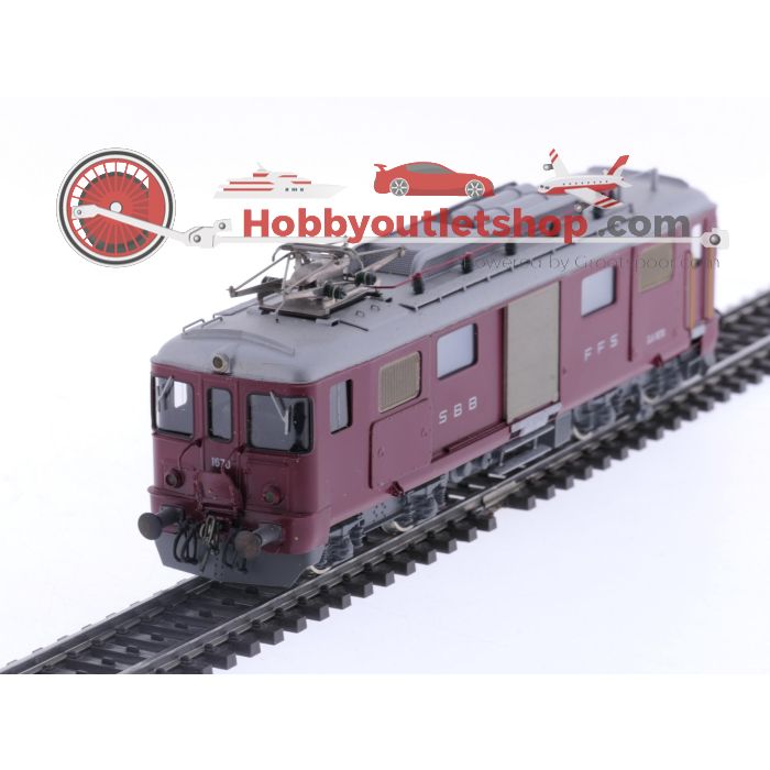Schaal H0 Metropolitan 733B elektrische locomotief De 4/4 van de SBB #P188 - sku: 20240607013902 - Gebraucht - Wie Neu - Bild 3