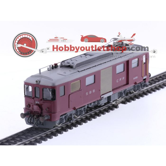 Schaal H0 Metropolitan 733B elektrische locomotief De 4/4 van de SBB #P188 - sku: 20240607013902 - Gebraucht - Wie Neu - Bild 6