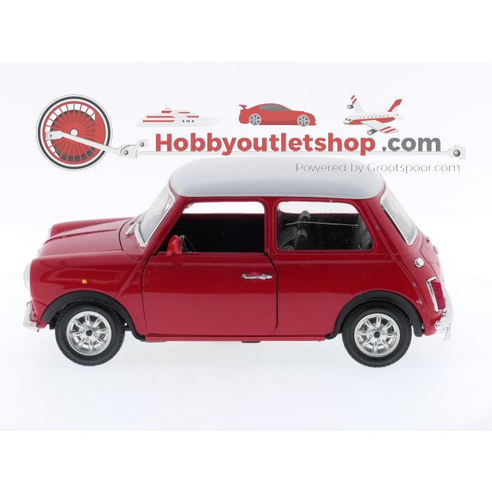 Schaal 1:16 Bburago gold 3309 Mini cooper 1960 rosso Made in italy #4264 - sku: 20240611032846 - Gebruikt - Zeer goede staat - Afbeelding 2