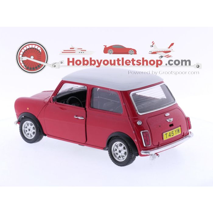 Schaal 1:16 Bburago gold 3309 Mini cooper 1960 rosso Made in italy #4264 - sku: 20240611032846 - Gebruikt - Zeer goede staat - Afbeelding 3