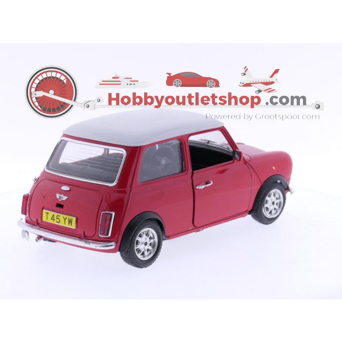 Schaal 1:16 Bburago gold 3309 Mini cooper 1960 rosso Made in italy #4264 - sku: 20240611032846 - Gebruikt - Zeer goede staat - Afbeelding 4