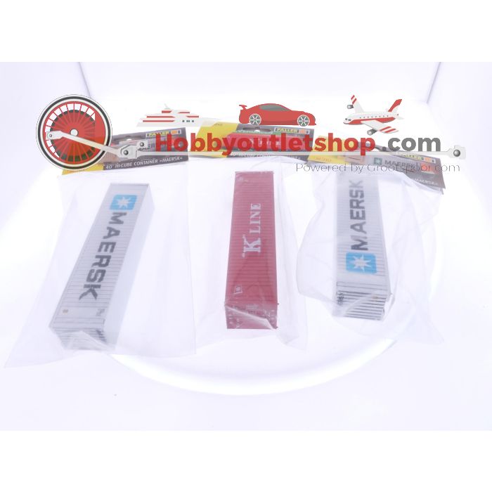 Schaal H0 Faller containers set 2 met 180840, 180840 & 180848 #5742 - sku: 20240619021918 - Gebraucht - Wie Neu - Bild 3