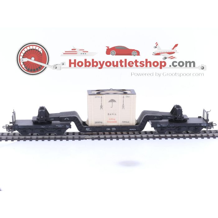 Schaal H0 Märklin 4516 & 4618 set van 2 zwarewagens van de DB #5794 - sku: 20240716035252 - Gebruikt - Zeer goede staat - Afbeelding 12