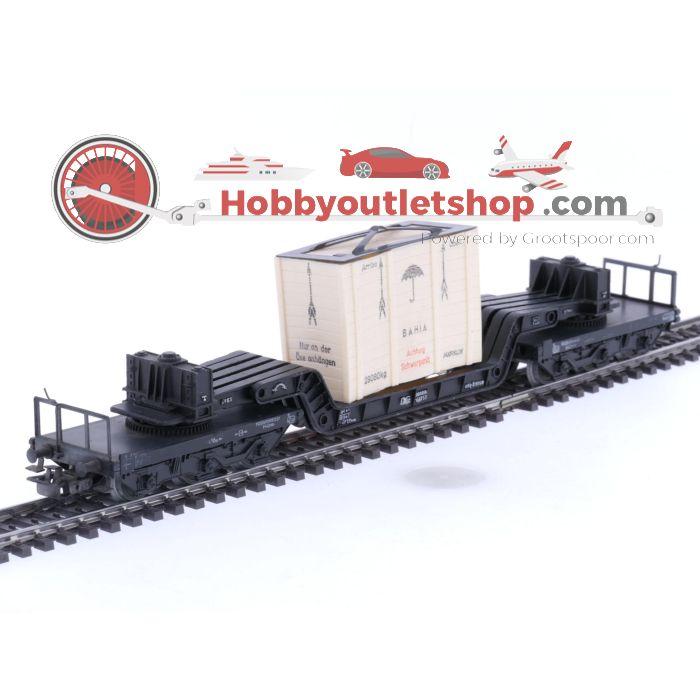 Schaal H0 Märklin 4516 & 4618 set van 2 zwarewagens van de DB #5794 - sku: 20240716035252 - Gebruikt - Zeer goede staat - Afbeelding 14