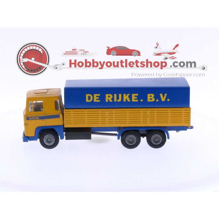 Schaal 1:50 Tekno Scania 141 truck + trailer De Rijke B.V.  #6057 - sku: 20240809045638 - Used - Like new - Photo 2