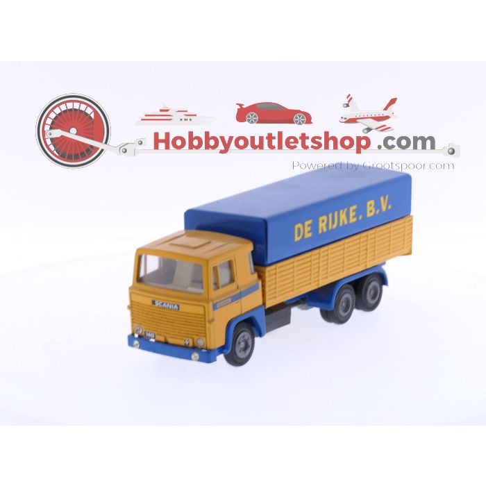 Schaal 1:50 Tekno Scania 141 truck + trailer De Rijke B.V.  #6057 - sku: 20240809045638 - Used - Like new - Photo 7