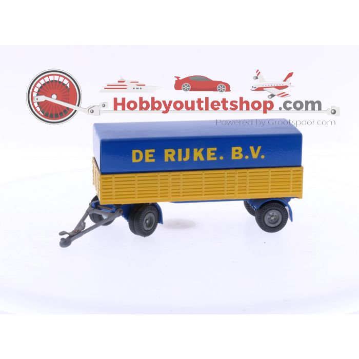 Schaal 1:50 Tekno Scania 141 truck + trailer De Rijke B.V.  #6057 - sku: 20240809045638 - Used - Like new - Photo 9