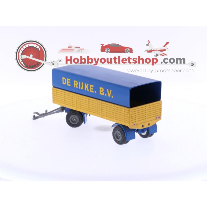 Schaal 1:50 Tekno Scania 141 truck + trailer De Rijke B.V.  #6057 - sku: 20240809045638 - Used - Like new - Photo 10
