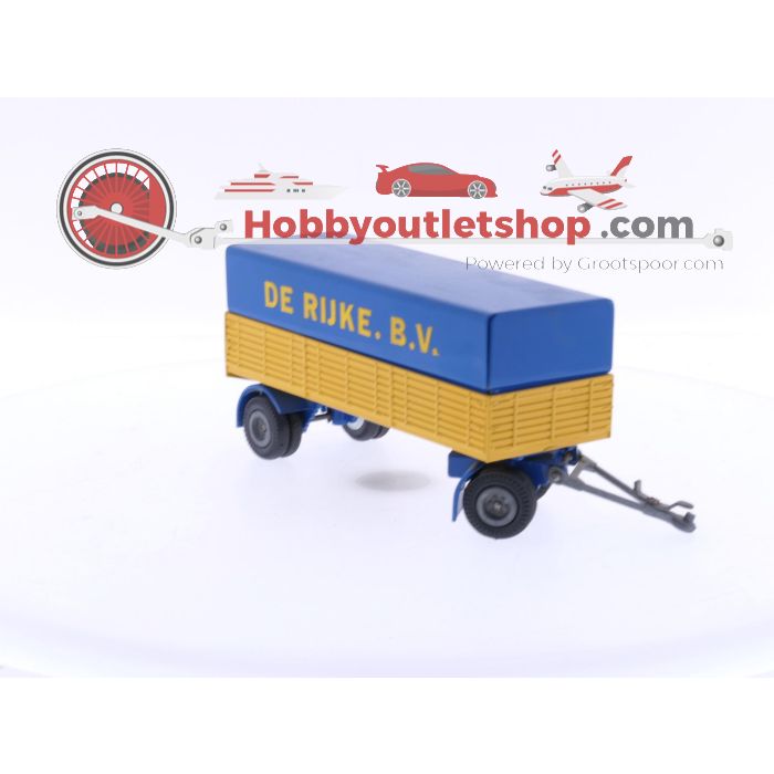 Schaal 1:50 Tekno Scania 141 truck + trailer De Rijke B.V.  #6057 - sku: 20240809045638 - Used - Like new - Photo 13