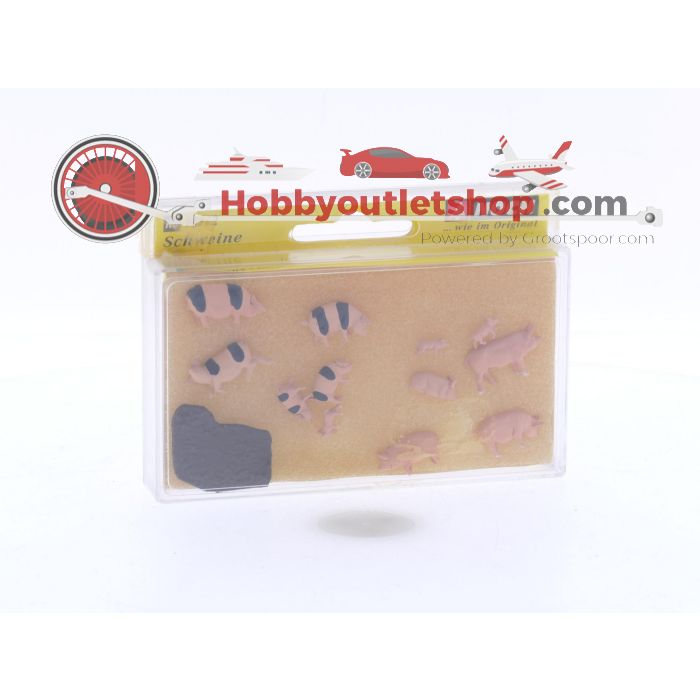 Schaal H0 & TT Preiser 549 & 14150, Noch 1712, 45761, 15721, 1092 en Merten 5026 set dieren, figuren en kippenhok #5876 - sku: 20240813094416 - Gebraucht - Guter Zustand - Bild 2
