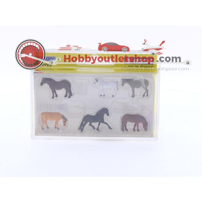 Schaal H0 & TT Preiser 549 & 14150, Noch 1712, 45761, 15721, 1092 en Merten 5026 set dieren, figuren en kippenhok #5876 - sku: 20240813094416 - Gebraucht - Guter Zustand - Bild 8