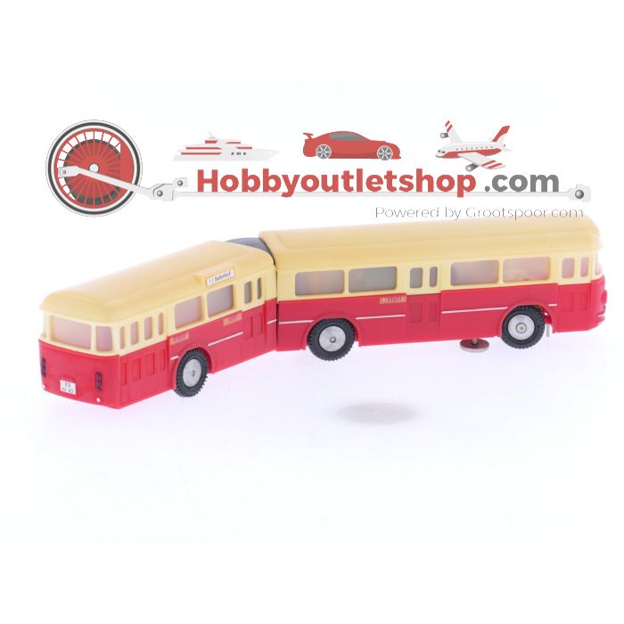 Schaal H0 Eheim 6105 gelede bus als voertuig op de weg crème-rood #5880 - sku: 20240814121931 - Gebruikt - Zeer goede staat - Afbeelding 3