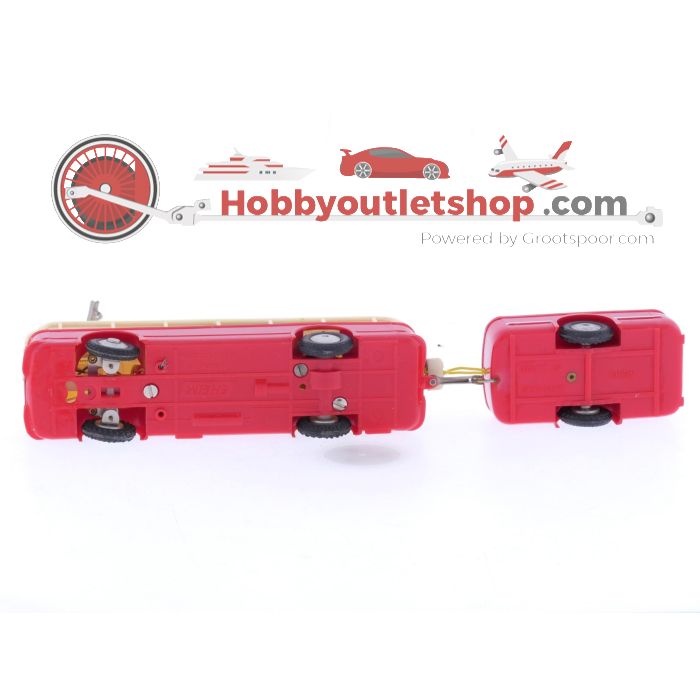 Schaal H0 Eheim 6102 (Brawa) trolleybus crème-rood met aanhnager #5883 - sku: 20240814040343 - Used - Very good condition - Photo 7
