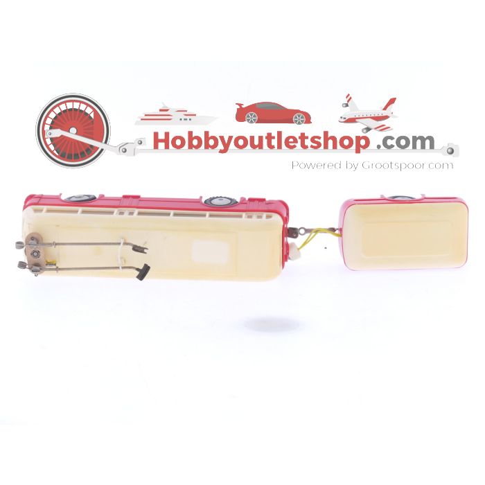 Schaal H0 Eheim 6102 (Brawa) trolleybus crème-rood met aanhnager #5884 - sku: 20240814042758 - Gebruikt - Zeer goede staat - Afbeelding 10