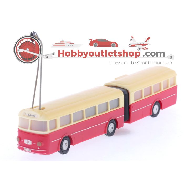 Schaal H0 Eheim 6104 (Brawa) gelede bus crème-rood #5885 - sku: 20240815101939 - Gebruikt - Zeer goede staat - Afbeelding 6
