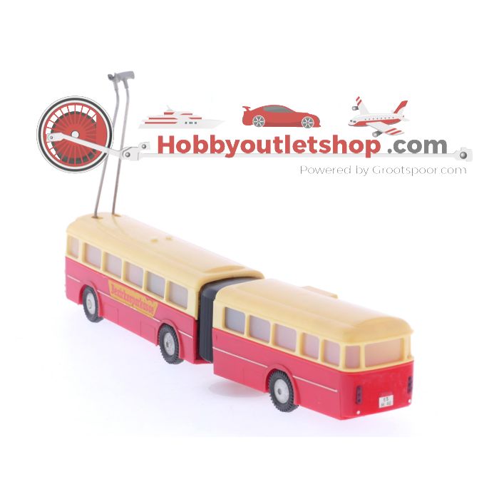 Schaal H0 Eheim 6104 (Brawa) gelede bus crème-rood #5886 - sku: 20240815104308 - Gebruikt - Zeer goede staat - Afbeelding 2