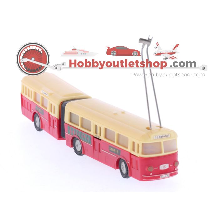 Schaal H0 Eheim 6104 (Brawa) gelede bus crème-rood #5886 - sku: 20240815104308 - Gebruikt - Zeer goede staat - Afbeelding 5
