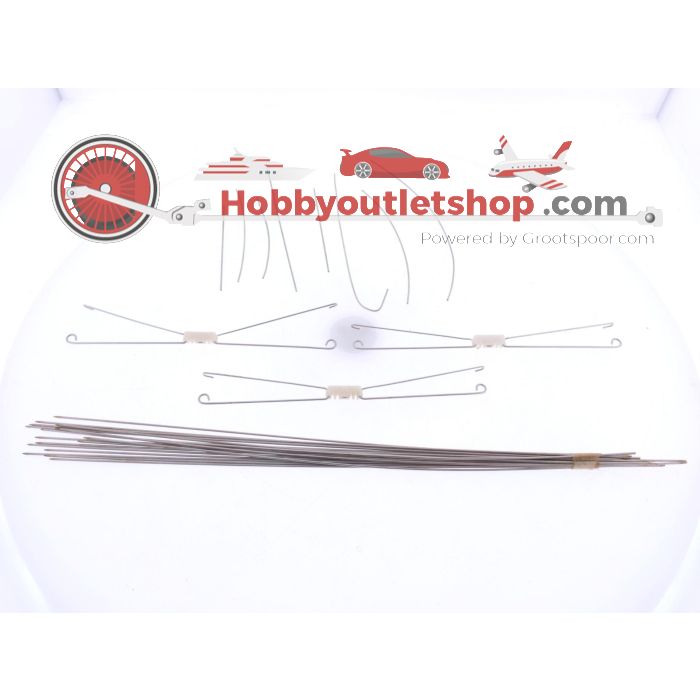 Schaal H0 Brawa 6117, 6120, 6140 & assortiment bovenleidingdraad #5889 - sku: 20240815120059 - Used - Good condition - Photo 2