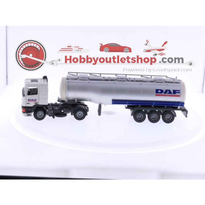 Schaal 1:50 Tekno MUS1346 DAF 95 spacecab met tankoplegger. #6084 - sku: 20240815031943 - Used - Like new - Photo 4