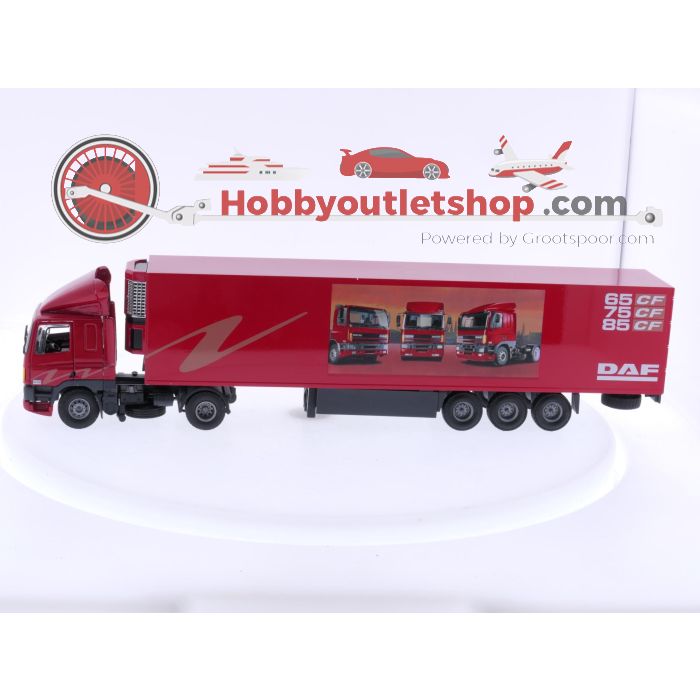Schaal 1:50 Tekno DAF 85 CF met 3 assige oplegger. DAF Promo. #6086 - sku: 20240815044430 - Used - Like new - Photo 3