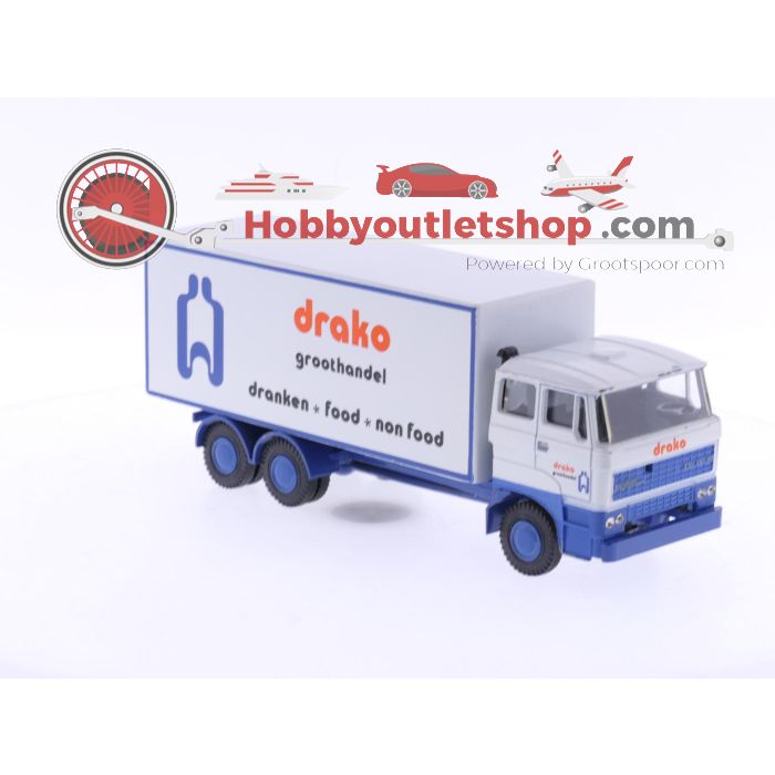 Schaal 1:50 Lion Car Nr.73 Daf 3300 Vrachtauto met kantelcabine en laadbak, Drako groothandel. #6105 - sku: 20240820115252 - Used - Very good condition - Photo 6