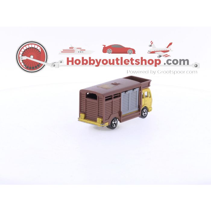 Schaal 1:100 2x Majorette Mercedes Benz 254 Dallas Ewing Horse Cattle Truck. #6108 - sku: 20240820014647 - Used - Reasonable condition - Photo 5