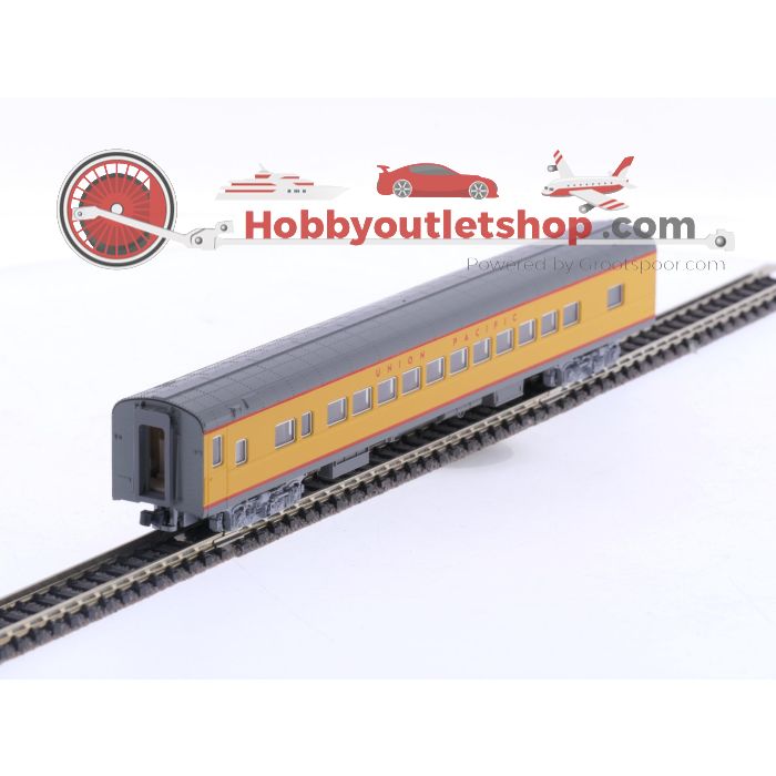 Schaal N Kato #106-024 set van 4 gladde personenwagens van de UP #5945 - sku: 20240910012141 - Gebruikt - Zo goed als nieuw - Afbeelding 4
