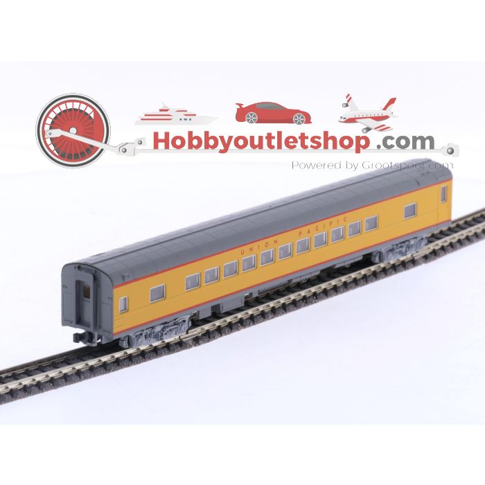 Schaal N Kato #106-024 set van 4 gladde personenwagens van de UP #5945 - sku: 20240910012141 - Gebruikt - Zo goed als nieuw - Afbeelding 5