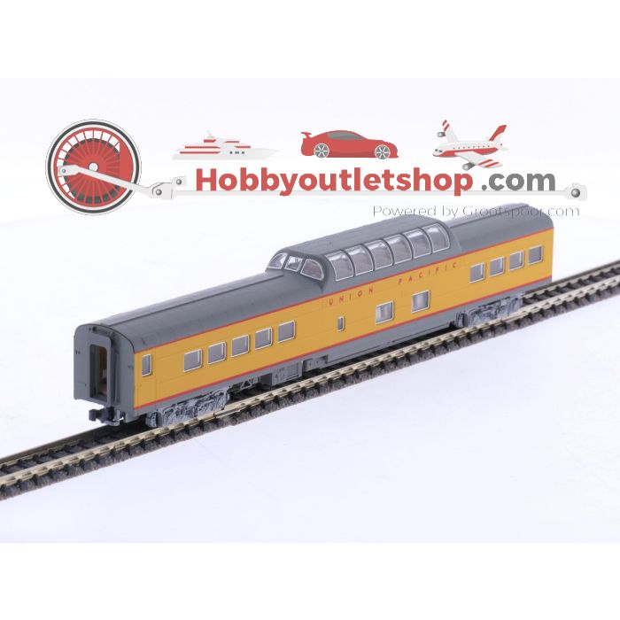 Schaal N Kato #106-024 set van 4 gladde personenwagens van de UP #5945 - sku: 20240910012141 - Gebruikt - Zo goed als nieuw - Afbeelding 14