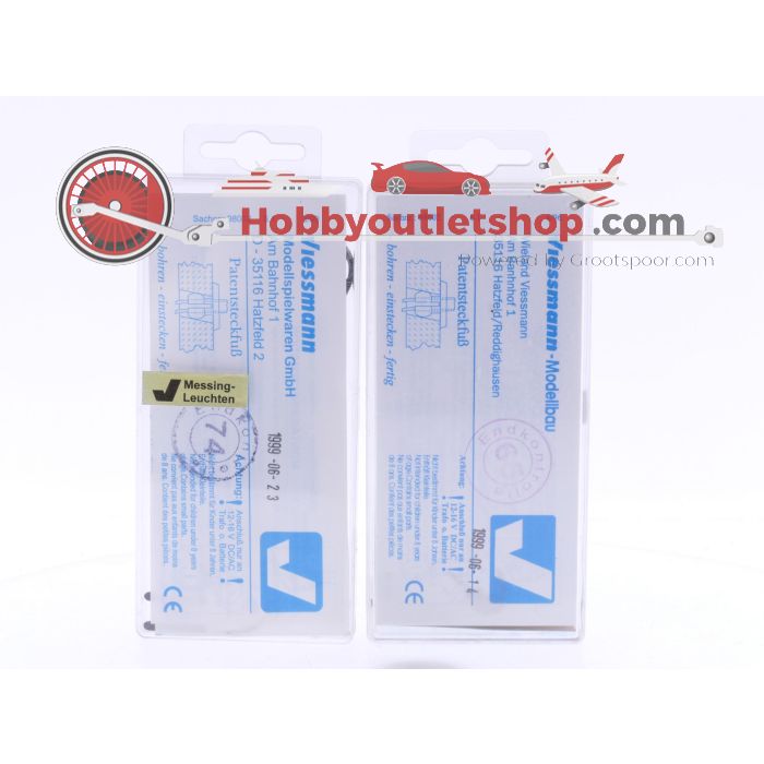 Schaal H0 Viessmann 6050, set van 2 straatlantaarns #6542 - sku: 20241024111643 - Gebraucht - Sehr guter Zustand - Bild 2