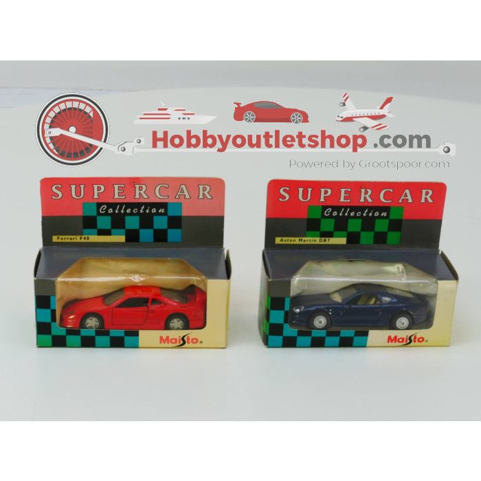Schaal 1:40 Maisto Supercar Collection 8 auto's #2408 - sku: 20221020105805 - Gebruikt - Goede staat - Afbeelding 2