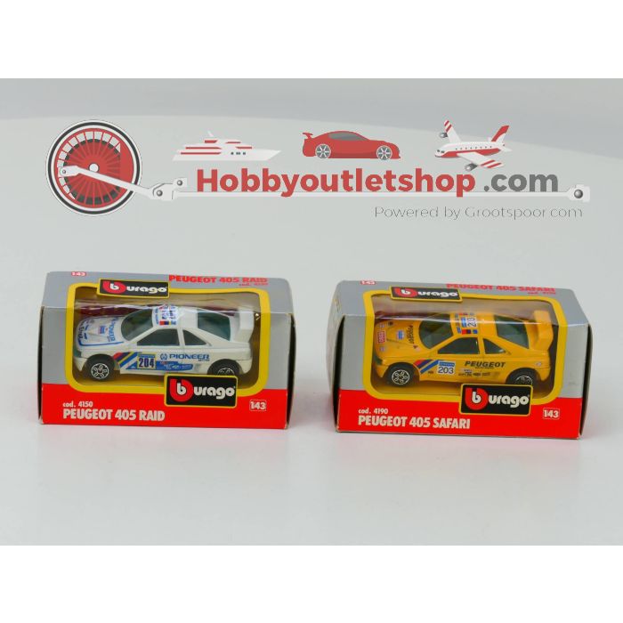 Schaal 1:43 Bburago 8 rally auto's #2409 - sku: 20221020112626 - Gebruikt - Goede staat - Afbeelding 6