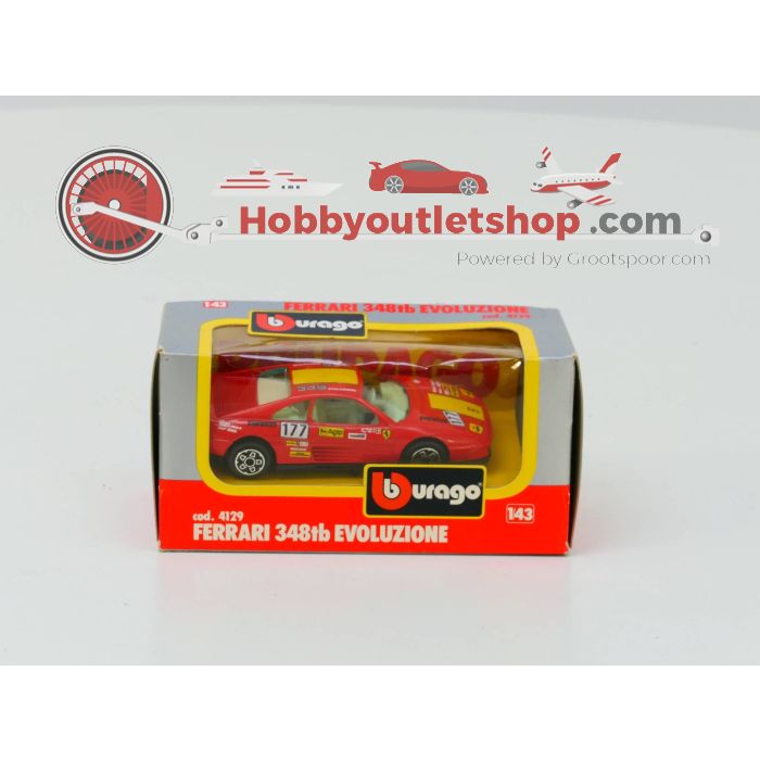 Schaal 1:43 Bburago 4 auto's #2419 - sku: 20221020041906 - Gebruikt - Goede staat - Afbeelding 5