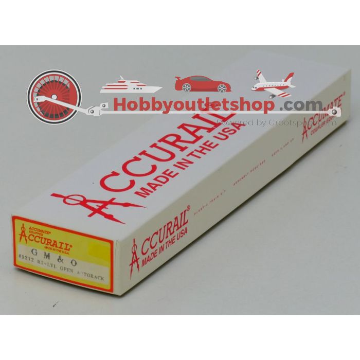 Schaal H0 Accurail 9212 GM&O Bi-level auto rack #1060 - sku: 20211119022842 - Gebruikt - Zo goed als nieuw - Afbeelding 1