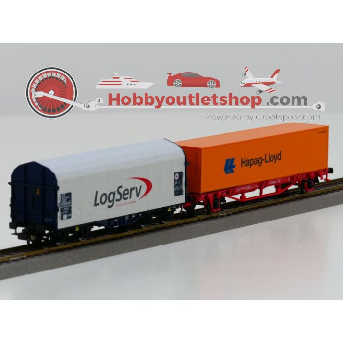 Schaal H0 Piko 57700 54393 DB Goederenwagons #1064 - sku: 20211124103228 - Used - Like new - Photo 2