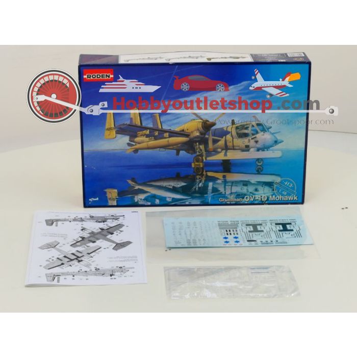 Schaal 1:48 Roden 413 Testors 506 Grumman OV-1D & OV-10A #234 - sku: 20211203021022 - Gebraucht - Guter Zustand - Bild 4