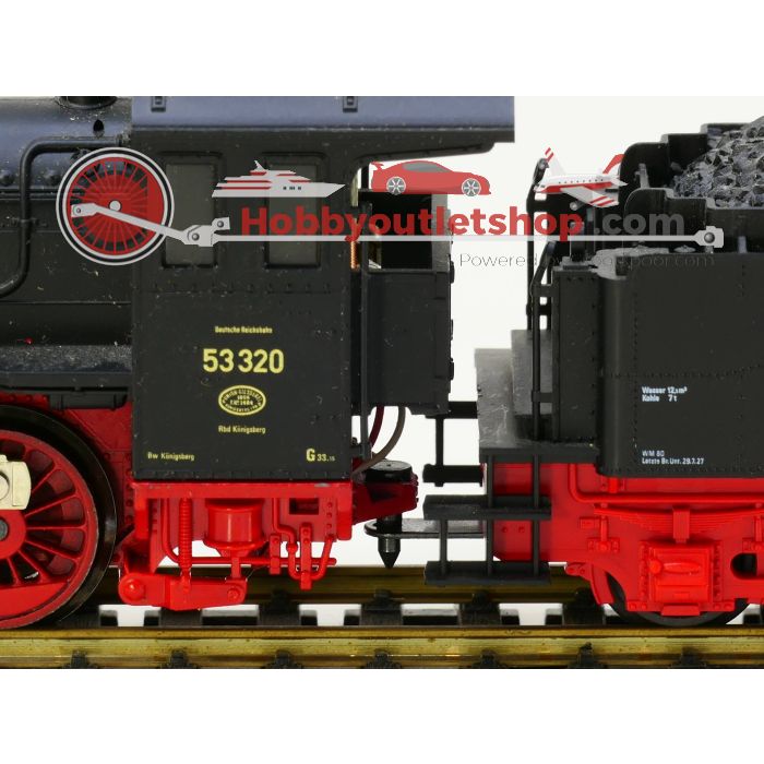 Schaal H0 Fleischmann 4124 Stoomlocomotief       met tender #1381 - sku: 20220128105717 - Gebruikt - Zeer goede staat - Afbeelding 4